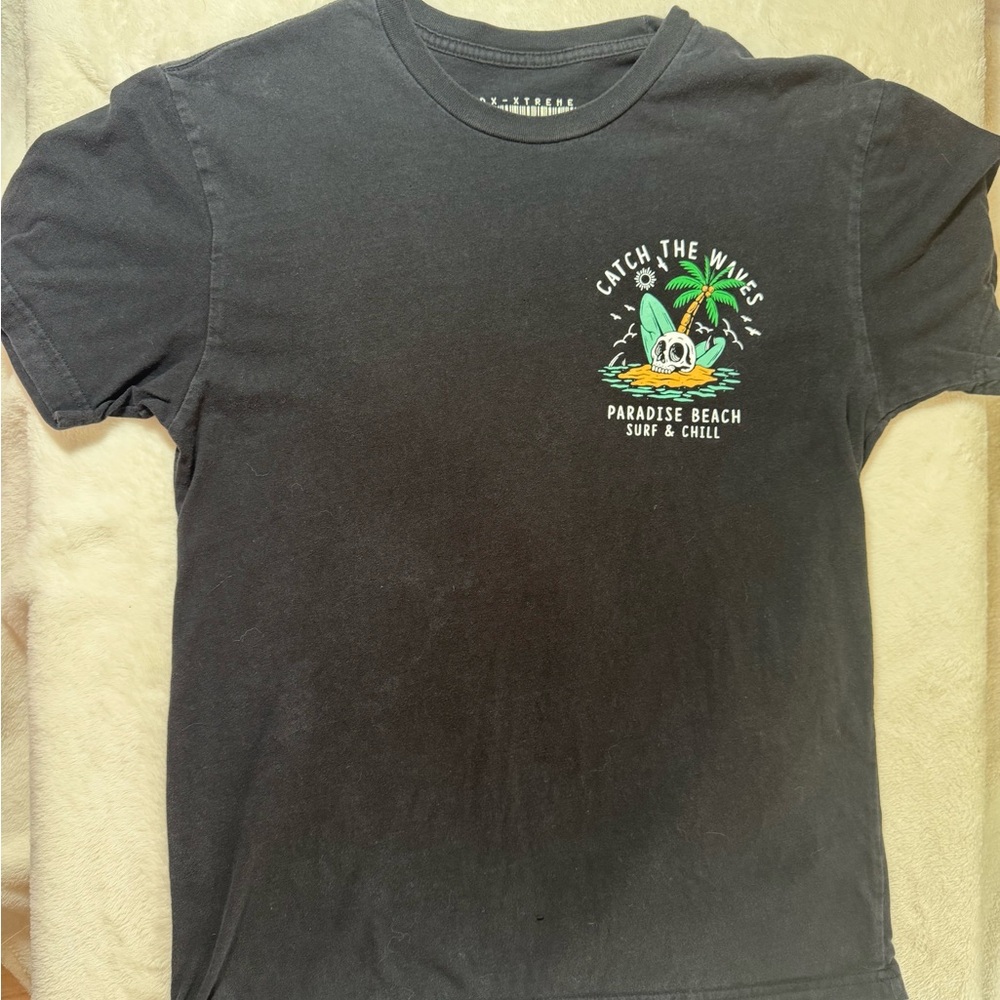 Dx-Xtreme Black Surf Tee Men’s Small